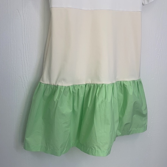 ALFANI - Color block Midi Short Sleeve Dress With Pockets Size Medium - Picture 10 of 10